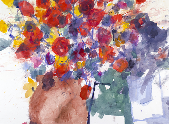 Giclée from watercolour painting  by Klaus Hinkel