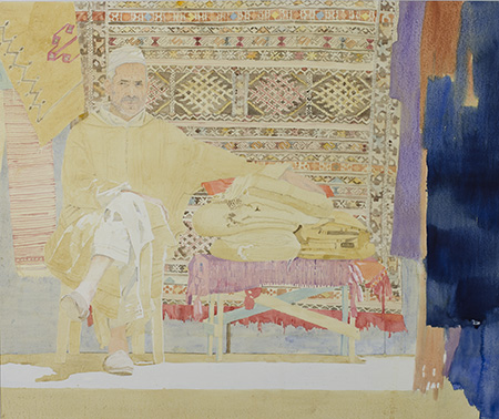 Giclée from watercolour painting Paciencia by Klaus Hinkel