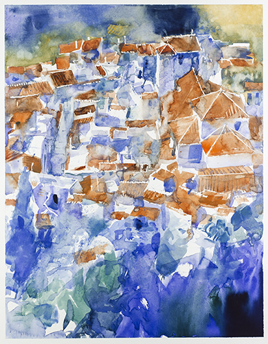 Giclée from watercolour painting by Klaus Hinkel