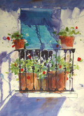 Print of watercolour painting 