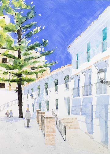 Watercolour painting  by Klaus Hinkel