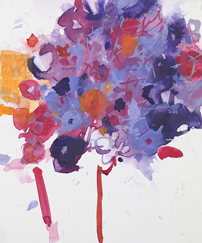 watercolour painting Flores by Klaus Hinkel