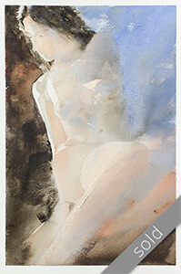 Watercolour painting KlausHinkel-watercolours-Beautiful Light