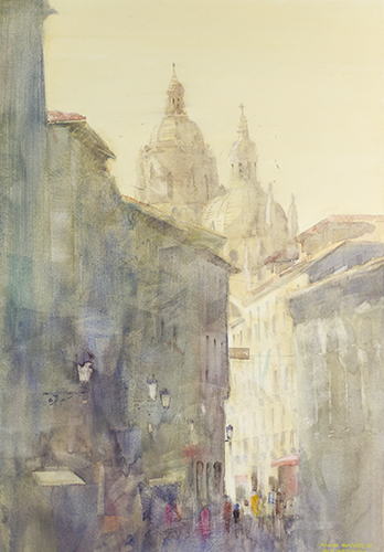 Original Watercolour painting  by Klaus Hinkel