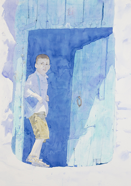  Watercolour painting  by Klaus Hinkel