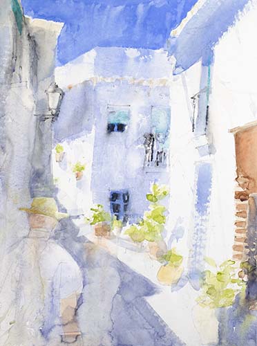  Watercolour painting  by Klaus Hinkel